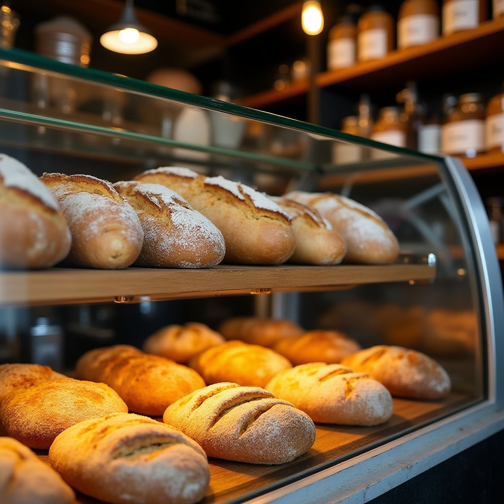 Bourke Street Bakery artisanal pastries and coffee display