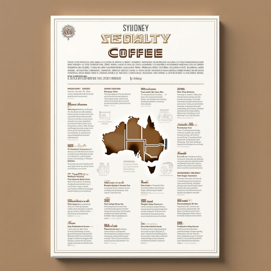 Sydney Coffee Guide publication